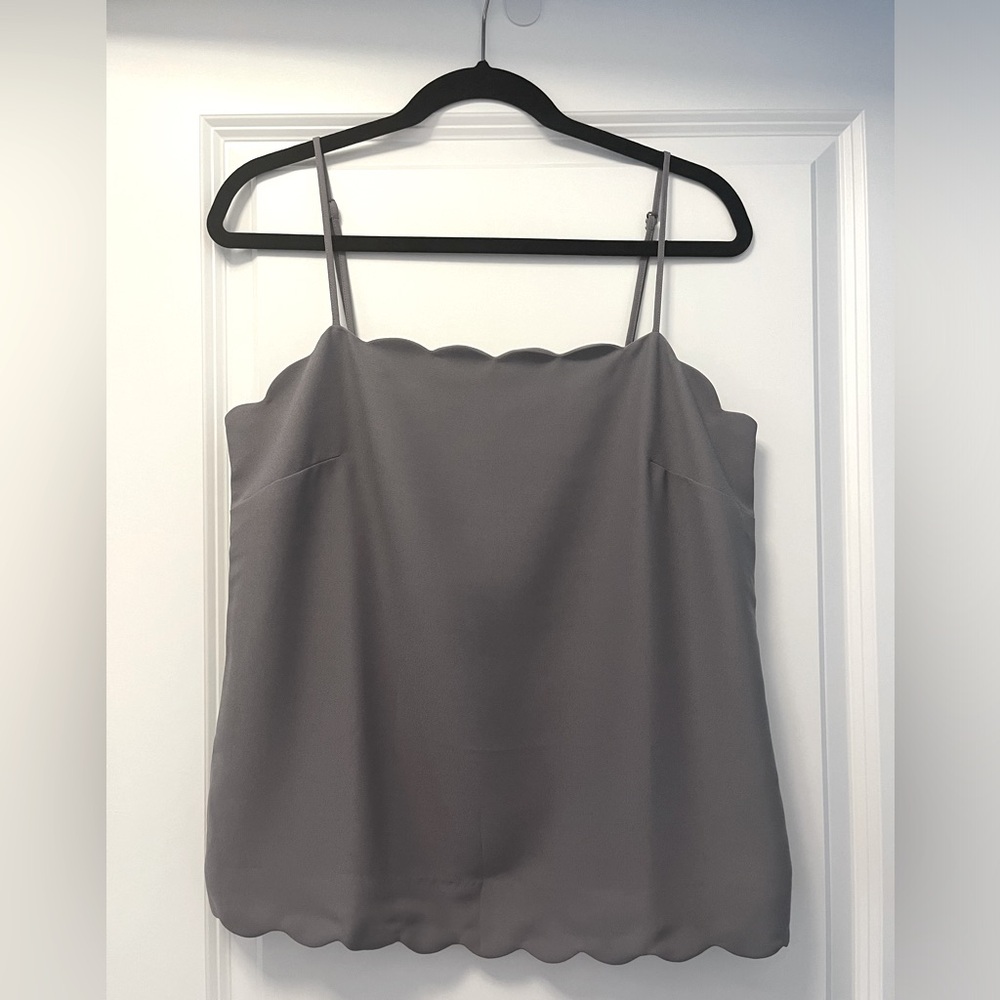 Banana Republic Grey Camisole Sleeveless Shell NWT Size Medium